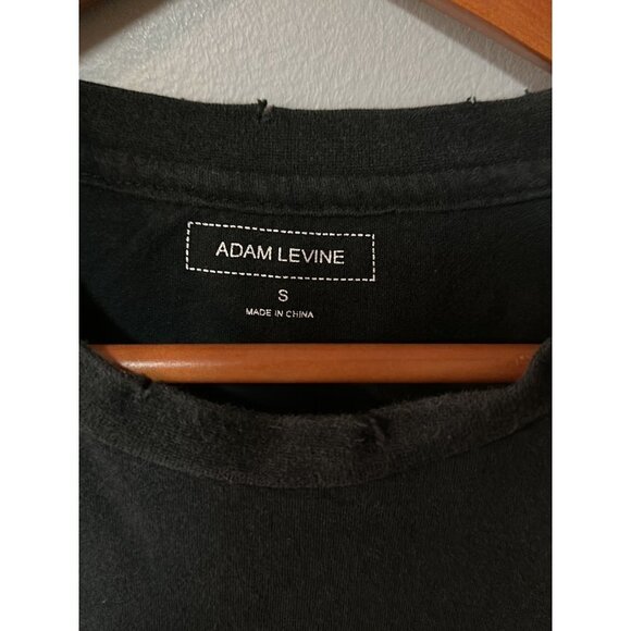 Adult Size S Adam Levine Branded Distressed Bike Rally Shirt - Picture 2 of 6